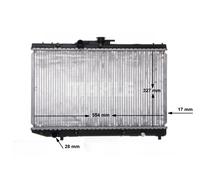MAHLE ORIGINAL CR 768 000S Radiatore motore