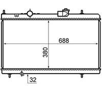MAHLE CR 800 000S refrigeratore