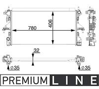 MAHLE CR 806 000P refrigeratore