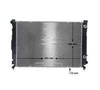 MAHLE CR 807 000S Radiatore motore