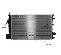 MAHLE CR 812 000S Radiatore motore