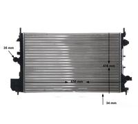 MAHLE CR 835 001S Radiatore motore