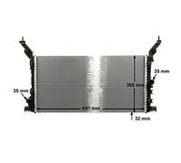 MAHLE CR 895 000P refrigeratore