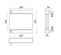 MAHLE CR 926 000P Radiatore, Raffreddamento motore per MERCEDES-BENZ