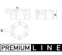 MAHLE CRB 145 000P Tappo, serbatoio refrigerante per MAN,NEOPLAN