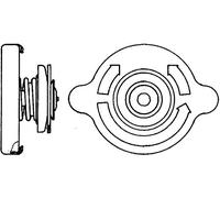 MAHLE ORIGINAL CRB 17 000P Tappo, radiatore