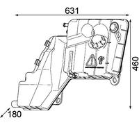 MAHLE CRT 103 000P - Contenitore di compensazione BEHR PREMIUM LINE