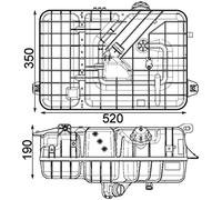 MAHLE CRT 234 000P - Contenitore di compensazione