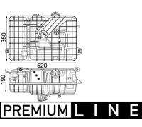MAHLE ORIGINAL CRT 235 000P Serbatoio compensazione refrigerante