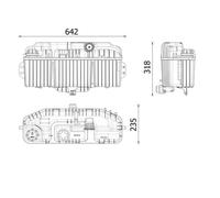 MAHLE ORIGINAL CRT 265 000P Serbatoio compensazione refrigerante