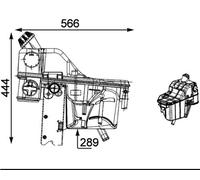 MAHLE CRT 34 000S Serbatoio compensazione refrigerante