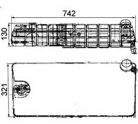 MAHLE CRT 41 000P - Contenitore di compensazione