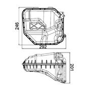 Mahle CRT 9 000S Espansione Liquido Refrigerante per Audi Q7 VW Touareg Porsche