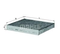 MAHLE ORIGINAL LAK 297 Filtro abitacolo