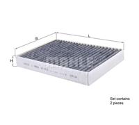 MAHLE ORIGINAL LAK 675/2/S Filtro abitacolo