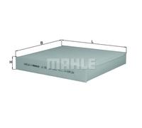 Mahle Filtro Abitacolo per Ford Focus, Volvo C30 C70 S40