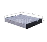 MAHLE Filtro, Aria abitacolo LAK1467