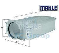 MAHLE Filtro Aria Inserti Qualità OEM Ricambio (Motore Aspirazione) LX 1833