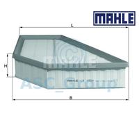 MAHLE Filtro Aria Inserti Qualità OEM Ricambio (Motore Aspirazione) LX 1924