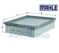 MAHLE Filtro Aria Inserti Qualità OEM Ricambio (Motore Aspirazione) LX 1968
