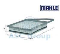 MAHLE Filtro Aria Inserti Qualità OEM Ricambio (Motore Aspirazione) LX 2995