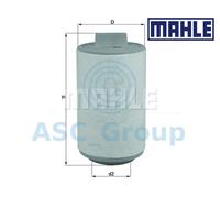MAHLE Filtro Aria Inserti Qualità OEM Ricambio (Motore Aspirazione) LX 3251