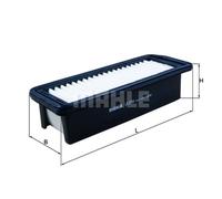 Filtro aria KNECHT LX 3154