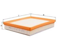 MAHLE Filtro aria LX4729