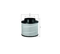 MAHLE Filtro aria LX741