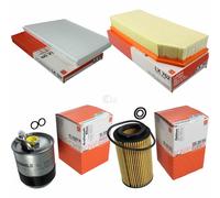 MAHLE Filtro Carburante Kl 228/2D Abitacolo La 129 Aria LX 752 Olio Ox 153D3