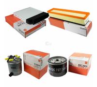 MAHLE Filtro Carburante Kl 404/16 Spazi Interni La 230 Aria LX 2039 Olio Oc 727