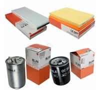 MAHLE Filtro Carburante Kl 43 Spazi Interni La 77 Aria LX 687 Olio Oc 203