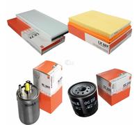 MAHLE Filtro Carburante Kl 483 Spazi Interni La 77 Aria LX 687 Olio Oc 232