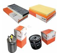 MAHLE Filtro Carburante Kl 483 Spazi Interni Lak 77 Aria LX 687 Olio Oc 232