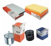 MAHLE Filtro Carburante Kl 61 Spazi Interni La 77 Aria LX 687 Olio Oc 988