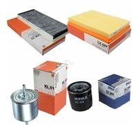 MAHLE Filtro Carburante Kl 61 Spazi Interni Lak 77 Aria LX 687 Olio Oc 988