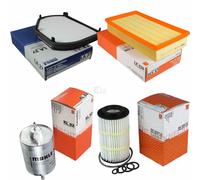 MAHLE Filtro Carburante Kl 82 Spazi Interni La 37 Aria LX 438 Olio Ox 345/7D