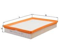 MAHLE ORIGINAL LX 4849 Filtro aria motore Cartuccia filtro