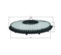 MAHLE Filtro Dell'Aria LX 890 Per Mitsubishi Lancer IV 1.5 12V 1.3 Colt III