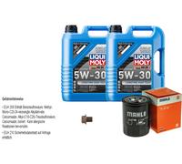 Mahle Filtro Olio 10 L Liqui Moly 5W-30 da Molto Tempo per Nissan Maxima / Qx