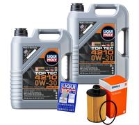 MAHLE Filtro Olio 10 L Liqui Moly Top Tec 4210 0W-30 Per Jeep Grand