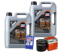 MAHLE Filtro Olio 10 L Liqui Moly Top Tec 4210 0W-30 Per Lada Kalina Kombi