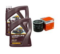 Mahle Filtro Olio 10L Mannol Longlife 504/507 5W-30 Per Jeep Wrangler II TJ 4.0