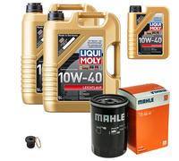 Mahle Filtro Olio 11 L Liqui Moly 10W-40 Leichtlauf Per Audi A4 Avant RS4