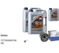 Mahle Filtro Olio 11 L Liqui Moly Top Tec 4200 5W-30 per Mitsubishi Santamo