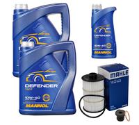 Mahle Filtro Olio 11 L Mannol Defender 10W-40 Per Audi A6 Avant RS6 Performance