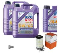 Mahle Filtro Olio 11 L Motore Liqui Moly 5W-40 Alto Tech per Mercedes-Benz