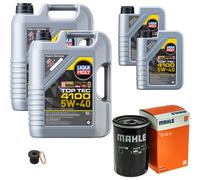 Mahle Filtro Olio 12 L Liqui Moly 5W-40 4100 Top Tec Per Audi A4 Avant RS4