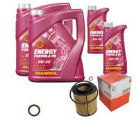 MAHLE Filtro Olio 12 L MANNOL Formula PD 5W-40 Per BMW 3er Cabriolet 320 Ci
