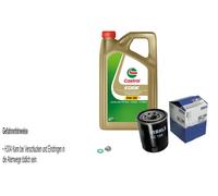 Mahle Filtro Olio 5 L Castrol 5W-30 Per Nissan Maxima/Maxima QX IV 2.0 3.0
